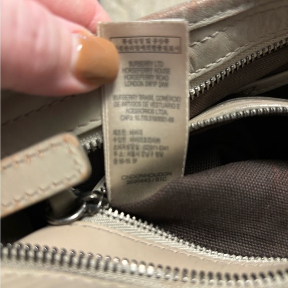 BURBERRY Smoked check crossbody. - Picture 10 of 10